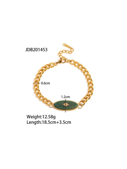J&D Stainless steel Geometric Trend Bracelet 2