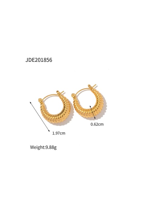 J&D Stainless steel Geometric Trend Stud Earring 4