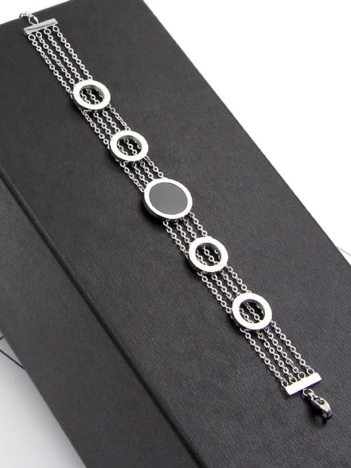 K.Love Titanium Smooth  Rosary Minimalist Bracelet 4