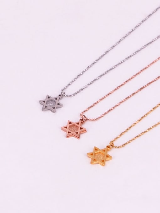 K.Love Titanium Star Dainty Necklace 0