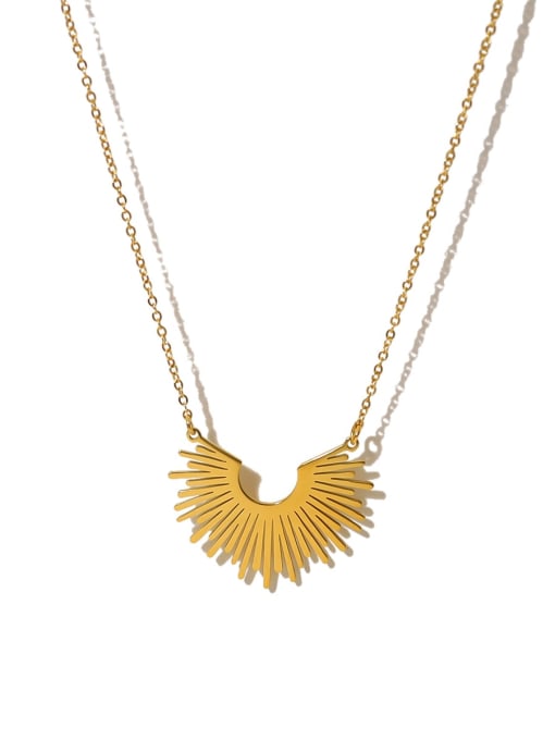 YAYACH Titanium Steel Irregular Hip Hop Necklace 3