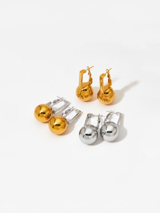 Clioro Stainless steel Geometric Trend Stud Earring