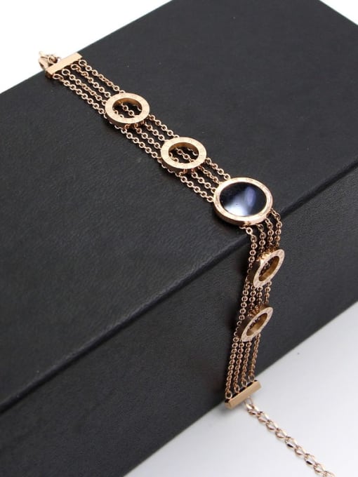 K.Love Titanium Smooth  Rosary Minimalist Bracelet 1