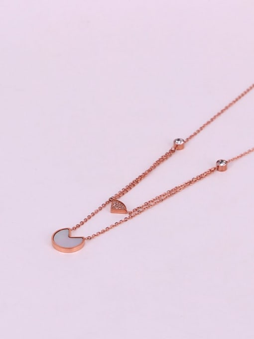 K.Love Titanium Shell Locket Minimalist pendant Necklace 1