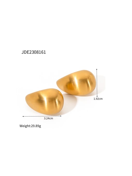 JDE2308161 Stainless steel Geometric Trend Stud Earring