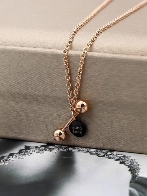 K.Love Titanium Bell Trend Necklace