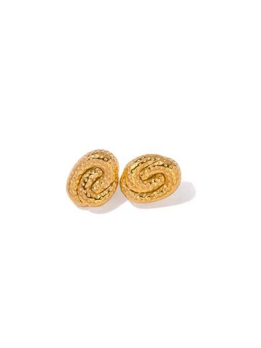 J&D Stainless steel Geometric Trend Stud Earring