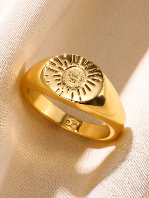 J$L  Steel Jewelry Stainless steel Geometric Signet Ring 1