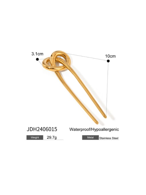 JDH2406015 Stainless steel Minimalist Geometric Hair Stick