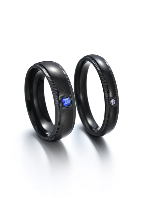 SM-Men's Jewelry Titanium Steel Geometric Minimalist Band Ring 2