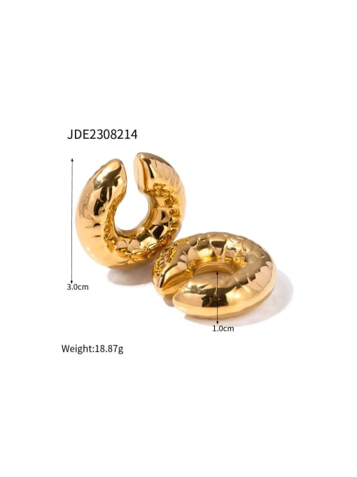 JDE2308214 Stainless steel Geometric Trend Stud Earring