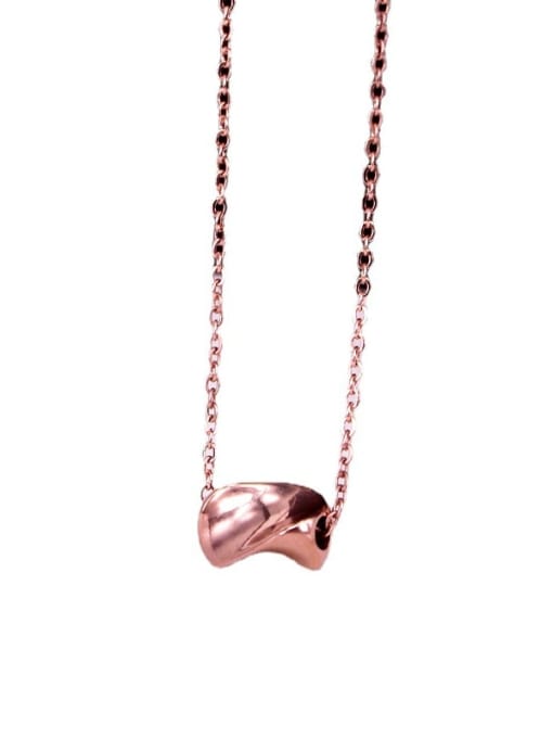 K.Love Titanium Steel Geometric Minimalist Necklace 4
