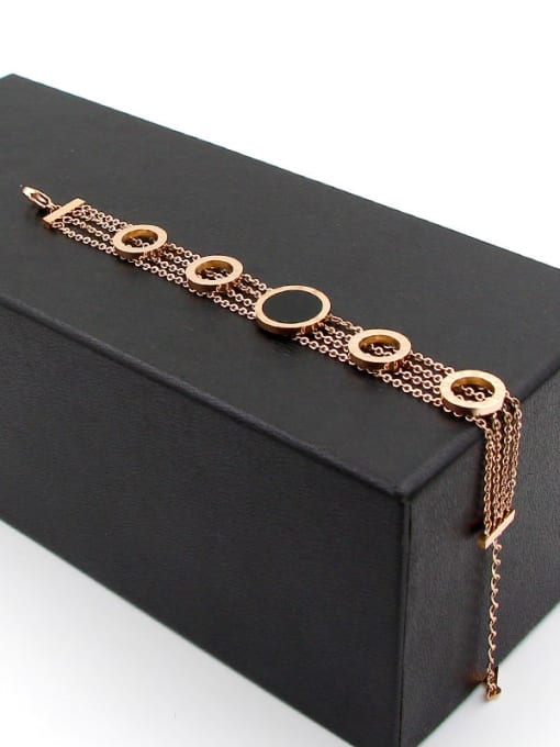 K.Love Titanium Smooth  Rosary Minimalist Bracelet 3