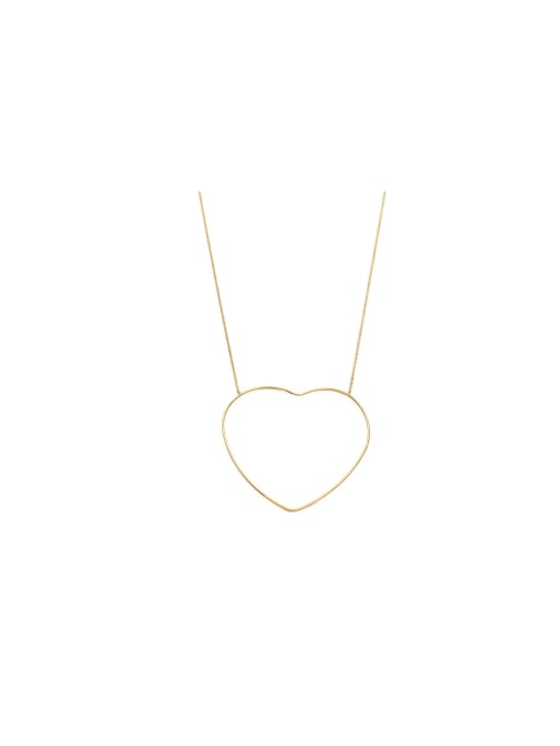 YAYACH Titanium Steel Heart Trend Necklace