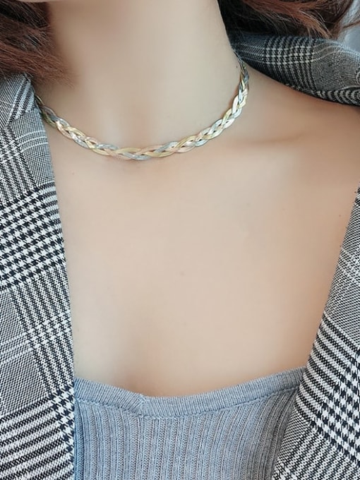 J&D Stainless steel Trend Choker Necklace 1