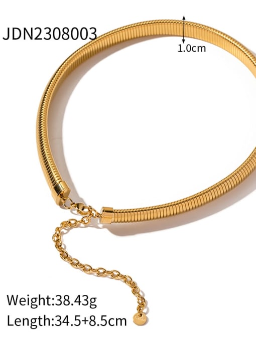 JDN2308003 Stainless steel Geometric Trend Bracelet