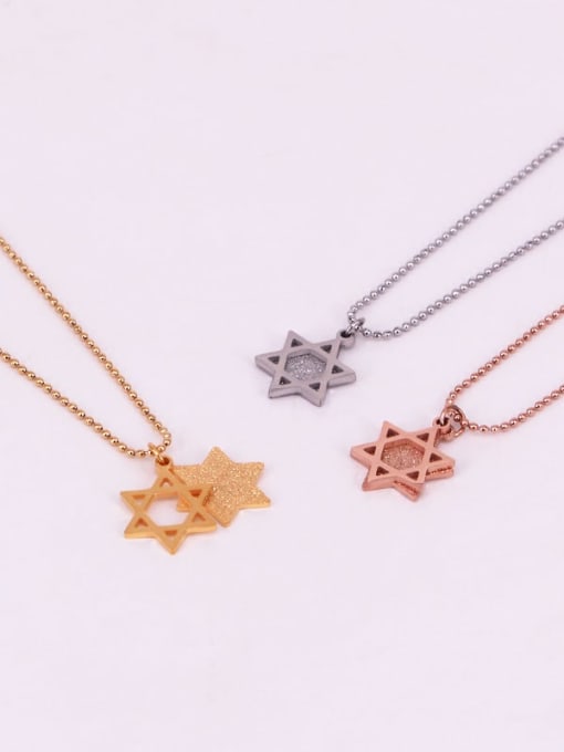 K.Love Titanium Star Dainty Necklace 2