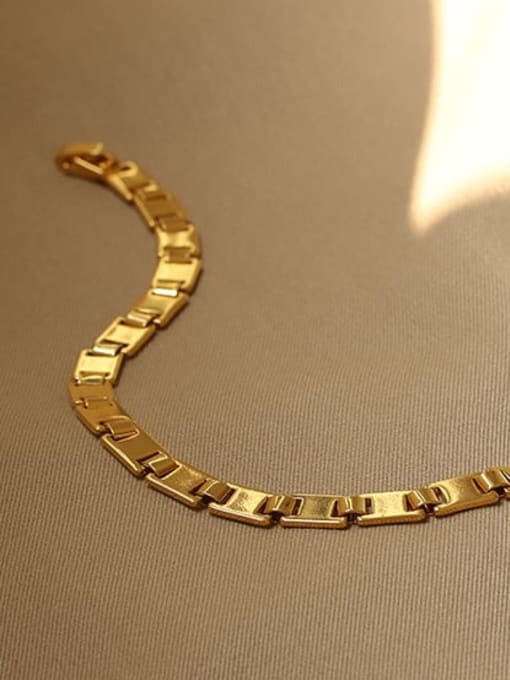 ACCA Brass Geometric Minimalist Choker Necklace 2
