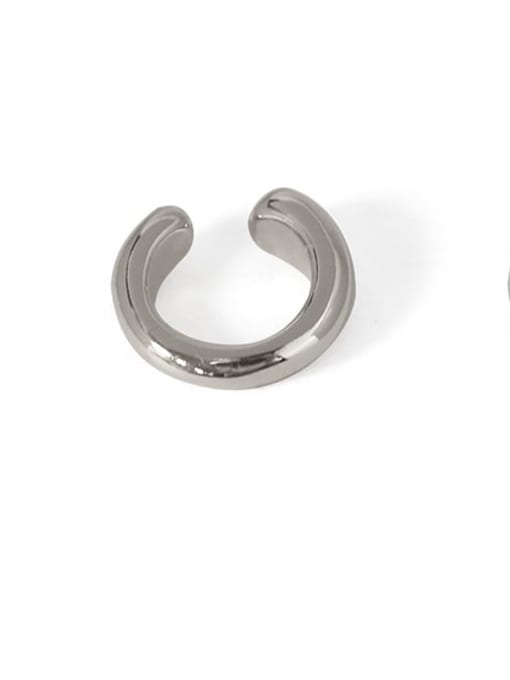 TINGS Brass  Vintage  Line geometry ear bone clip without pierced ears Single Earring 4