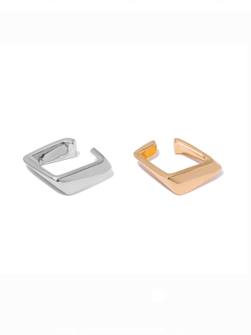 ACCA Brass Geometric Minimalist Single Earring 0
