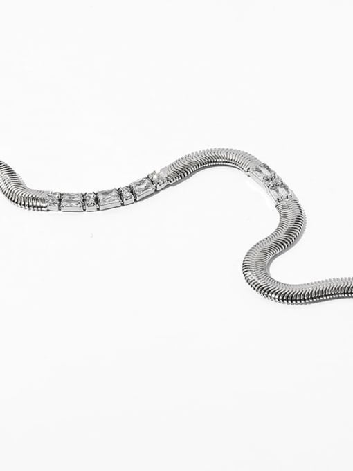 TINGS Brass Snake Hip Hop Link snake bone chain Bracelet 3