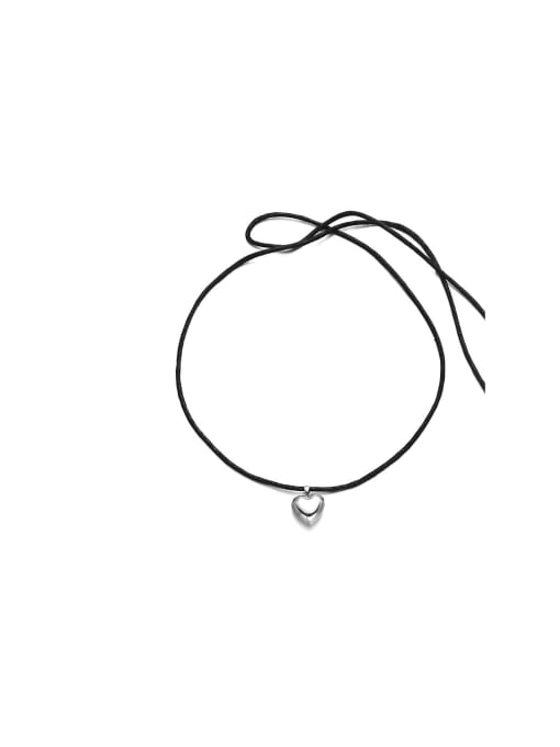TINGS Titanium Steel Heart Trend Necklace