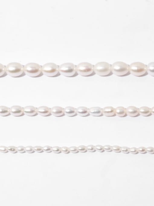 Small pearl Brass Freshwater Pearl Locket Minimalist Necklace