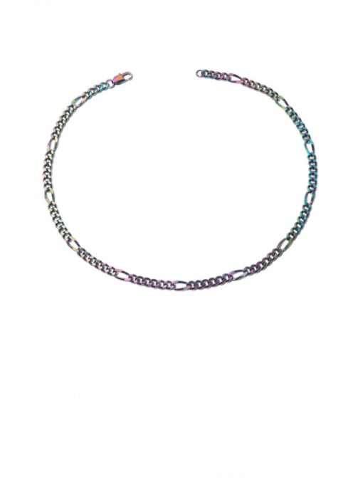 TINGS Titanium Steel Geometric Minimalist Necklace