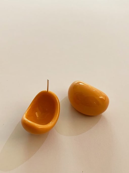 ZRUI Resin Geometric Cute Candy colors Stud Earring/Multi-Color Optional 3