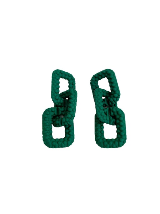ZRUI Alloy Resin Geometric Vintage chain Drop Earring/Multi-Color Optional