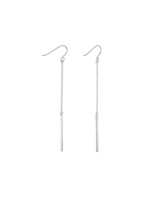 Desoto Stainless steel Tassel Minimalist Hook Earring 4