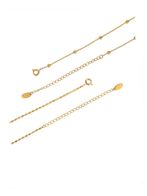 ACCA Brass Freshwater Pearl Irregular chain Minimalist Necklace 3