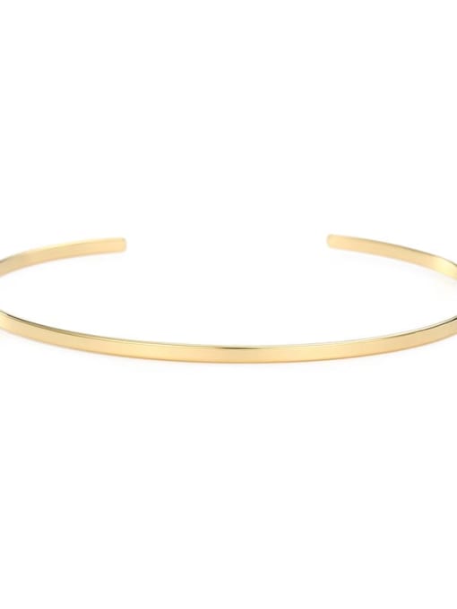 golden Stainless steel Geometric Minimalist Bracelet