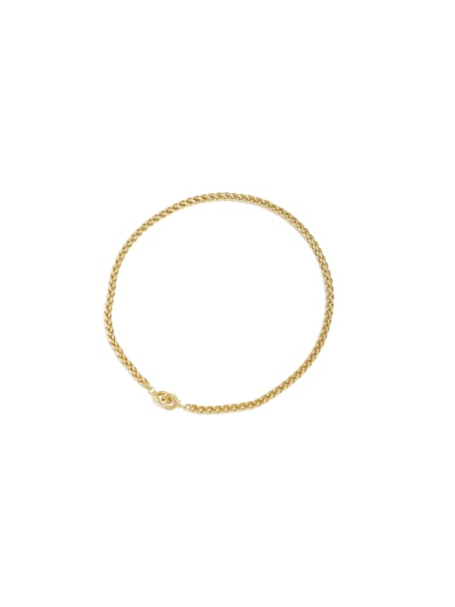 HYACINTH Trend Brass Bracelet and Necklace Set 0