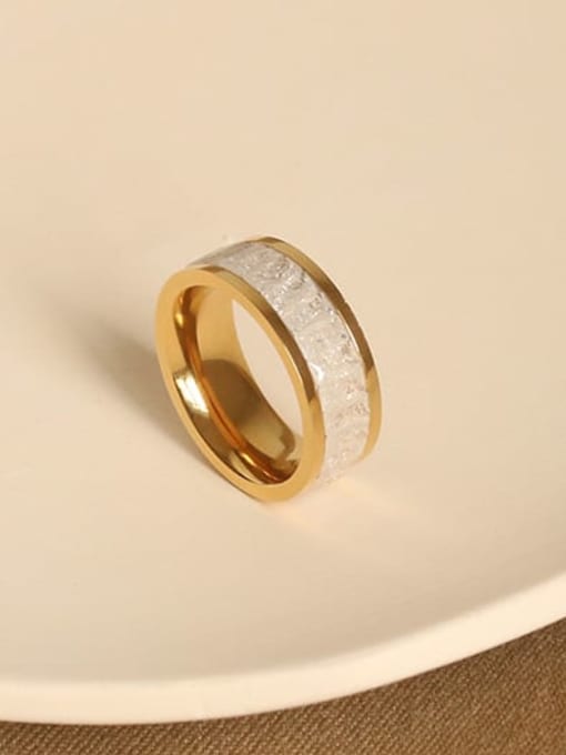 ACCA Brass Geometric Minimalist Band Ring 3
