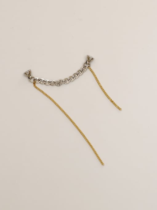 HYACINTH Brass Tassel Vintage Threader Trend Korean Fashion Earring 3