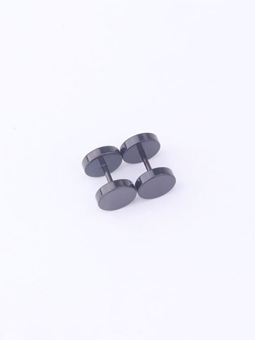 HISON Stainless steel Minimalist Stud Earring 4