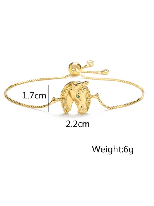 AOG Brass Animal Minimalist Adjustable Bracelet 1