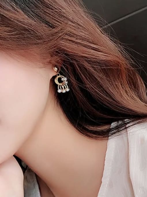 HYACINTH Copper Resin Geometric Bohemia Drop Trend Korean Fashion Earring 2