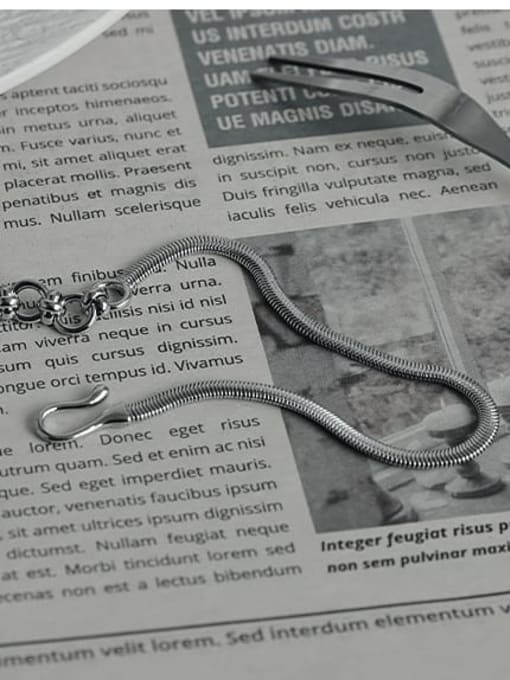 TINGS Brass Snake Vintage snake bone chain  Link  Bracelet 2