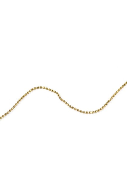 ACCA Brass Bead Geometric Vintage Necklace 2