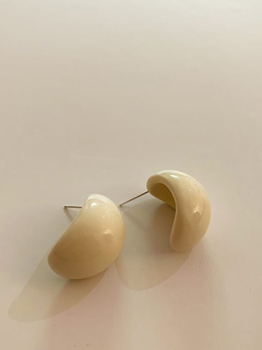 ZRUI Resin Geometric Cute Candy colors Stud Earring/Multi-Color Optional 2
