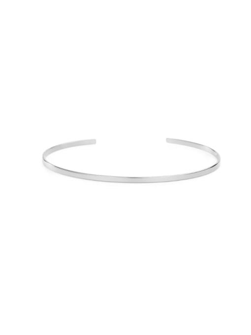 Desoto Stainless steel Geometric Minimalist Bracelet 2