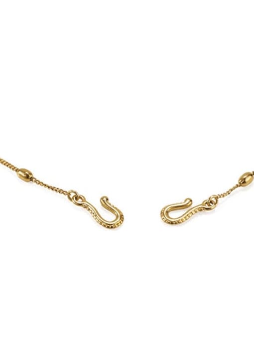 ACCA Brass Bead Locket Minimalist Necklace 2