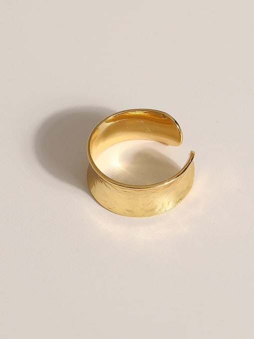 JZ104 Brass Geometric Vintage Band Fashion Ring