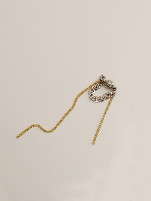 HYACINTH Brass Tassel Vintage Threader Trend Korean Fashion Earring 2