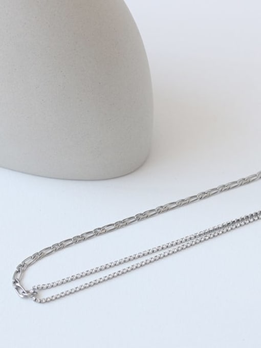 ACCA Titanium Steel Locket Vintage Hollow Chain Necklace 2