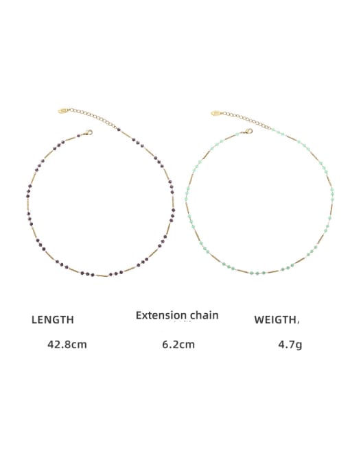 TINGS BrassMinimalist Geometric  Bracelet and Necklace Set 4