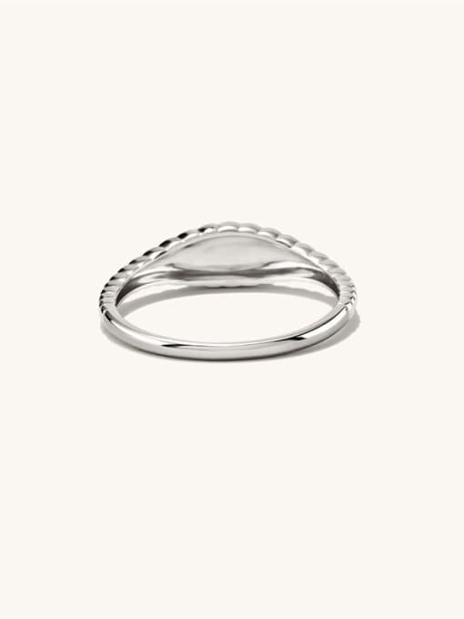 Desoto Stainless steel Geometric Minimalist Band Ring 4