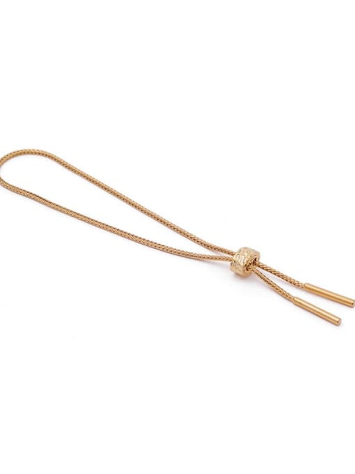 Gold Bracelet Brass Irregular Vintage Link Bracelet